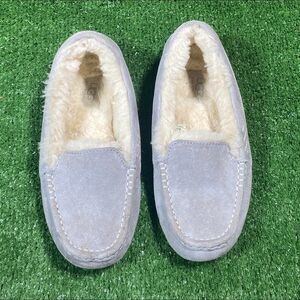 Ugg Women's Grey and White Slip ons